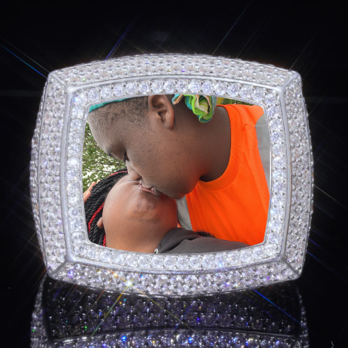 3D CUSTOM PICTURE ICED RING