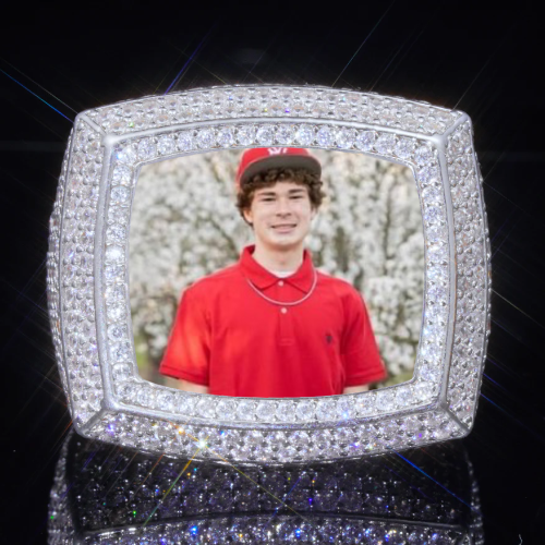 3D CUSTOM PICTURE ICED RING