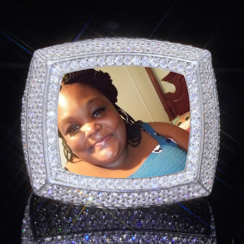 3D CUSTOM PICTURE ICED RING