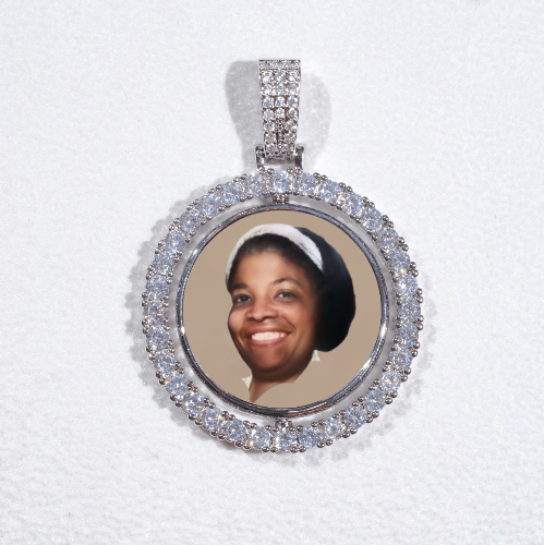 3D Spinning 2-Faced Custom Picture Pendant