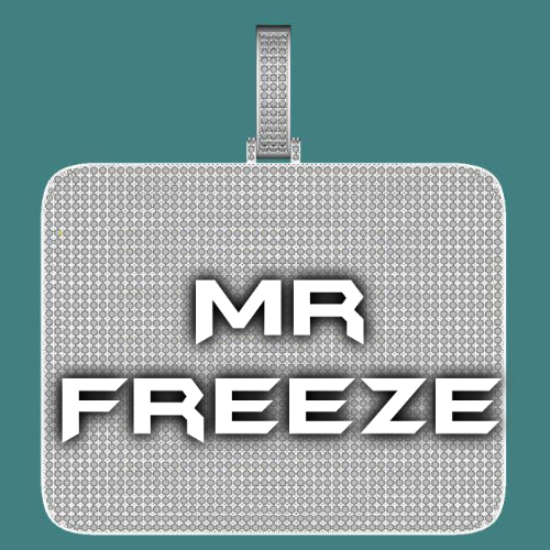 CUSTOM LETTER NECKLACE 3D BIG SQUARE
