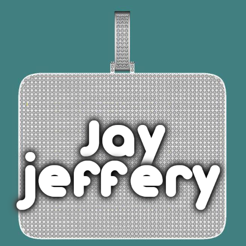 CUSTOM LETTER NECKLACE 3D BIG SQUARE