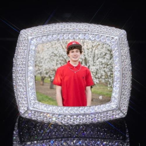 3D CUSTOM PICTURE ICED RING