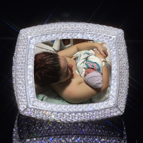 3D CUSTOM PICTURE ICED RING