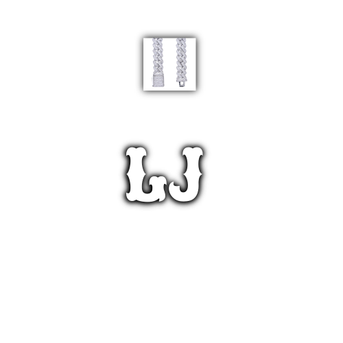 Custom Letters Freibeuter Font Necklace