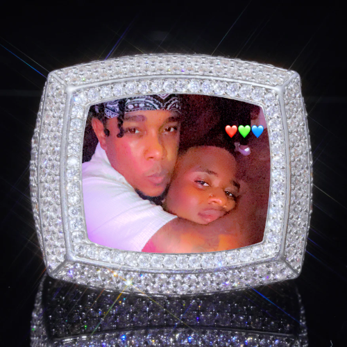 3D CUSTOM PICTURE ICED RING