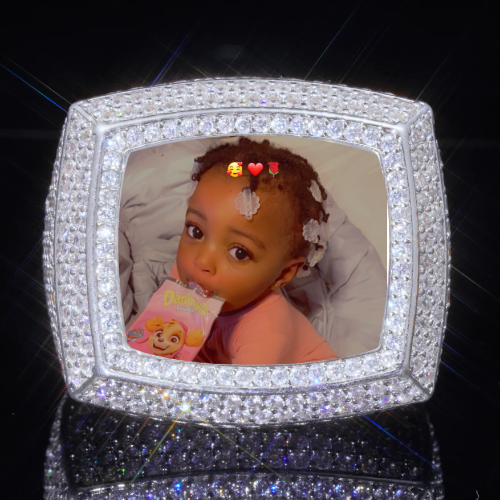 3D CUSTOM PICTURE ICED RING