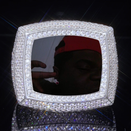 3D CUSTOM PICTURE ICED RING