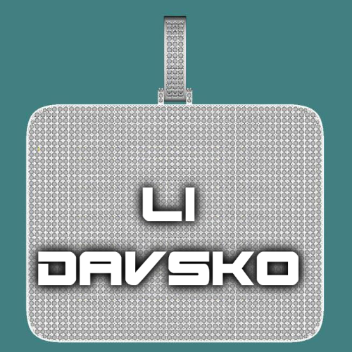 CUSTOM LETTER NECKLACE 3D BIG SQUARE