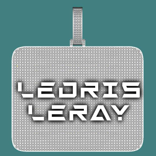 CUSTOM LETTER NECKLACE 3D BIG SQUARE