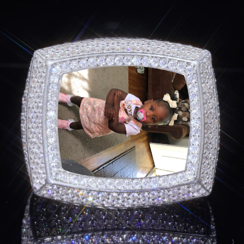 3D CUSTOM PICTURE ICED RING