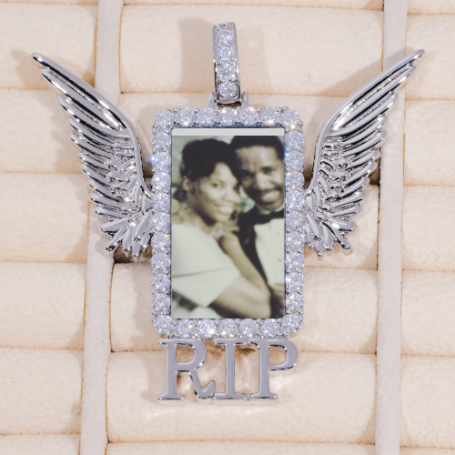 RIP WING 3D CUSTOM PICTURE PENDANT