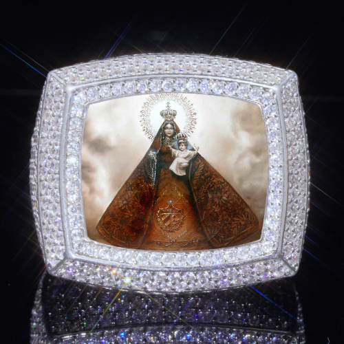 3D CUSTOM PICTURE ICED RING