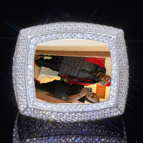 3D CUSTOM PICTURE ICED RING