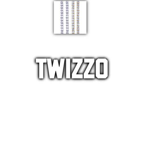 Custom Letters Baguette Two Layer Necklace