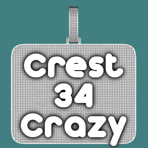 CUSTOM LETTER NECKLACE 3D BIG SQUARE
