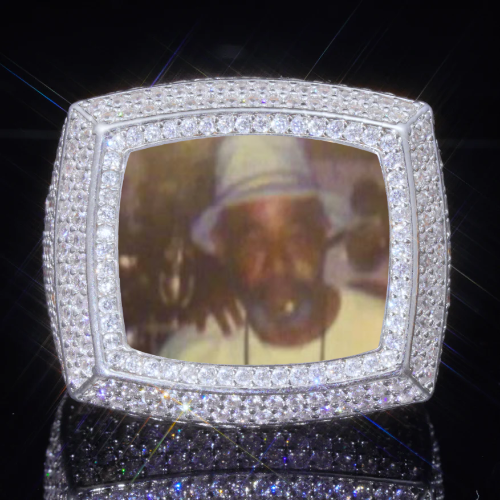 3D CUSTOM PICTURE ICED RING