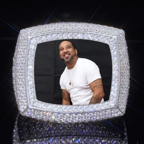 3D CUSTOM PICTURE ICED RING