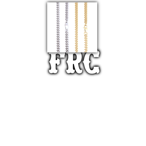 Custom Letters Freibeuter Font Necklace