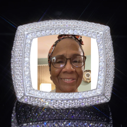 3D CUSTOM PICTURE ICED RING