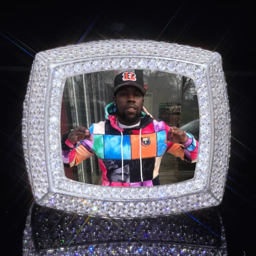 3D CUSTOM PICTURE ICED RING