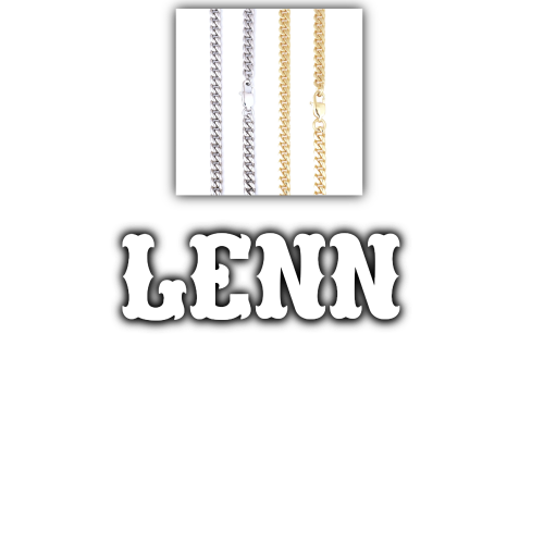 Custom Letters Freibeuter Font Necklace
