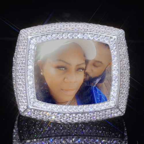 3D CUSTOM PICTURE ICED RING