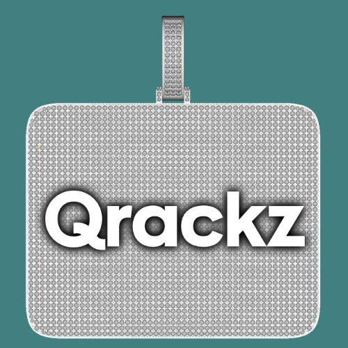 CUSTOM LETTER NECKLACE 3D BIG SQUARE