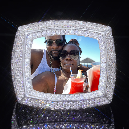 3D CUSTOM PICTURE ICED RING