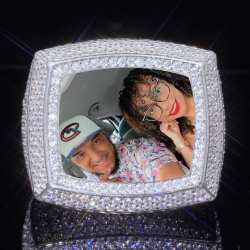 3D CUSTOM PICTURE ICED RING