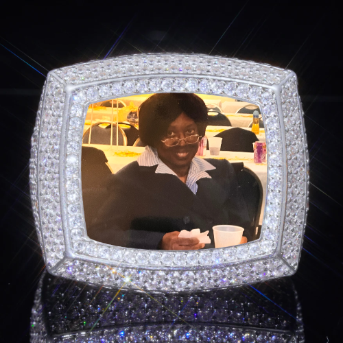3D CUSTOM PICTURE ICED RING