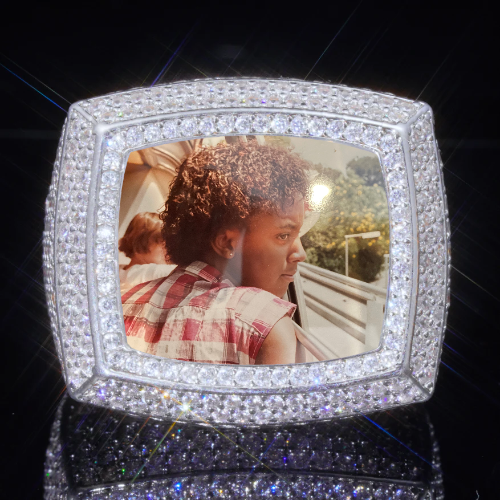 3D CUSTOM PICTURE ICED RING