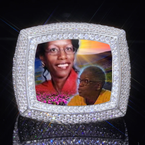 3D CUSTOM PICTURE ICED RING
