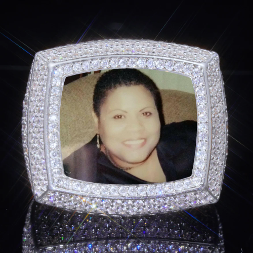 3D CUSTOM PICTURE ICED RING