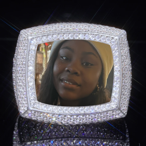 3D CUSTOM PICTURE ICED RING