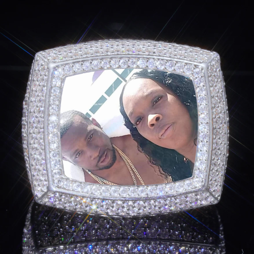 3D CUSTOM PICTURE ICED RING