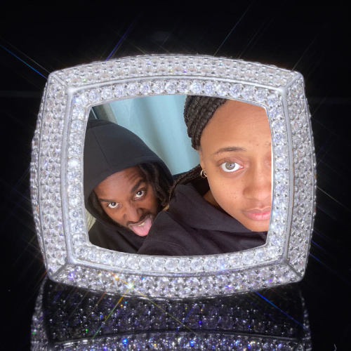 3D CUSTOM PICTURE ICED RING