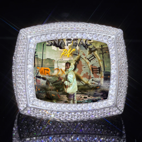 3D CUSTOM PICTURE ICED RING