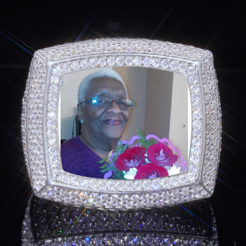 3D CUSTOM PICTURE ICED RING