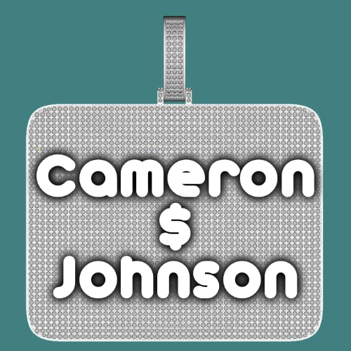 CUSTOM LETTER NECKLACE 3D BIG SQUARE