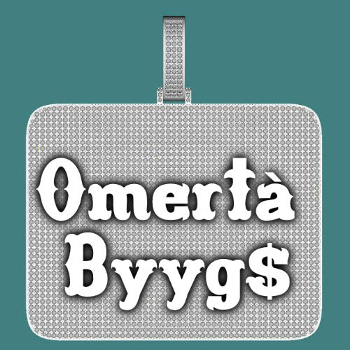 CUSTOM LETTER NECKLACE 3D BIG SQUARE