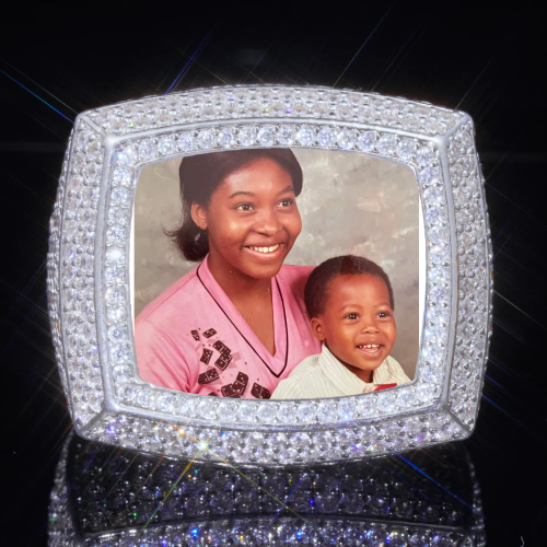 3D CUSTOM PICTURE ICED RING