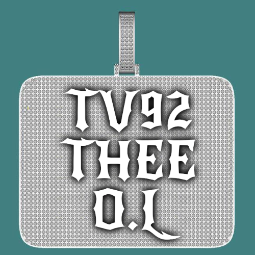 CUSTOM LETTER NECKLACE 3D BIG SQUARE