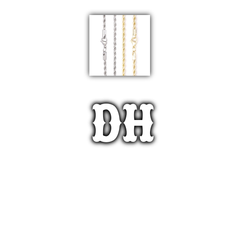 Custom Letters Freibeuter Font Necklace