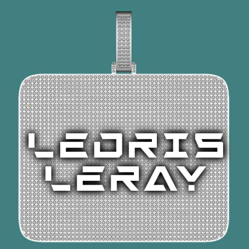 CUSTOM LETTER NECKLACE 3D BIG SQUARE