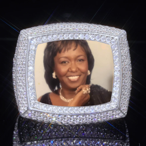 3D CUSTOM PICTURE ICED RING