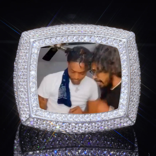 3D CUSTOM PICTURE ICED RING