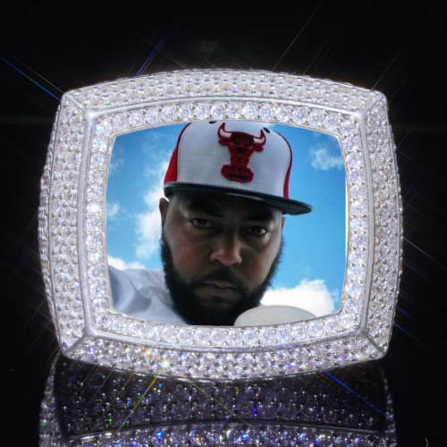 3D CUSTOM PICTURE ICED RING