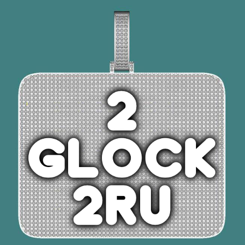 CUSTOM LETTER NECKLACE 3D BIG SQUARE