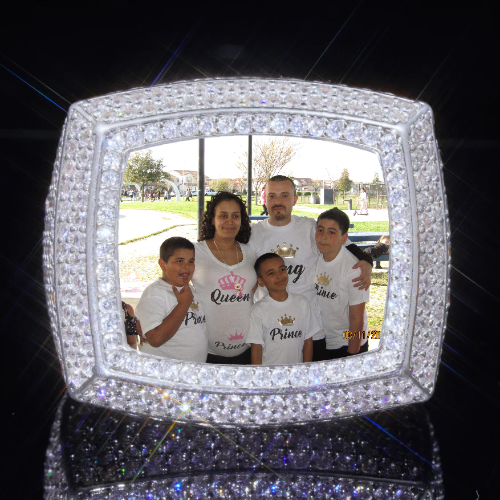 3D CUSTOM PICTURE ICED RING